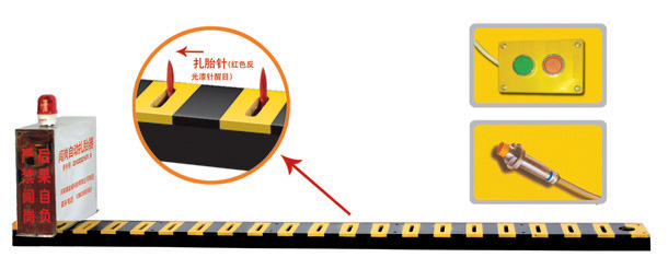 宁城县V3嵌入式闯岗自动扎胎器/阻车器